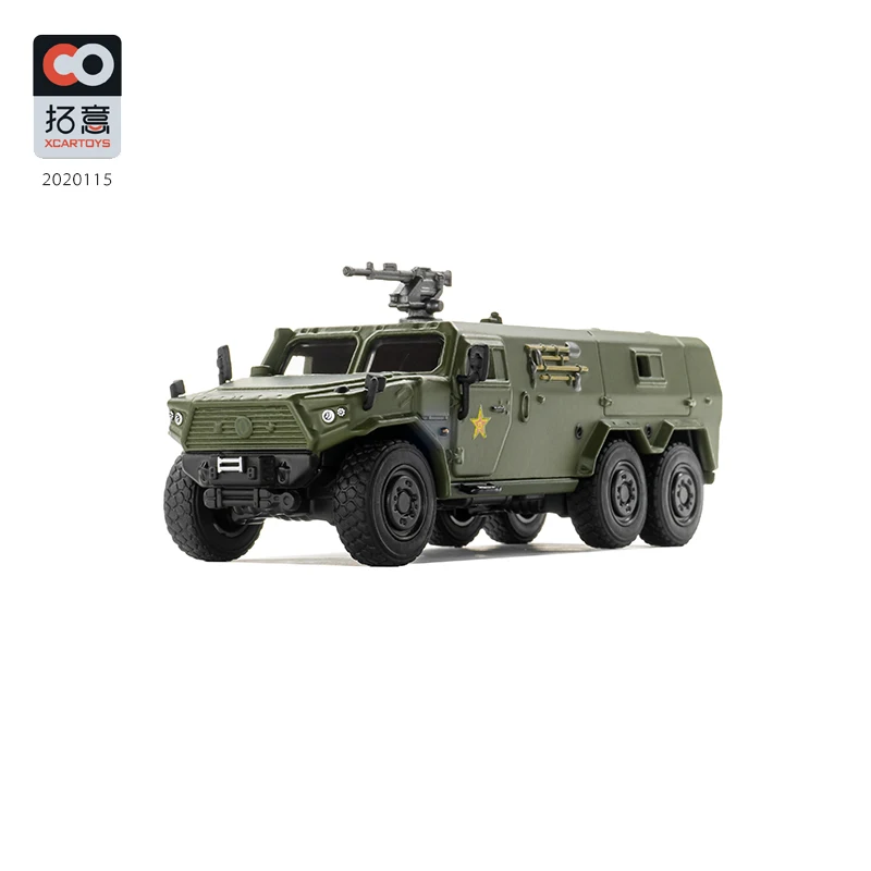 Xcartoys 1:64 Df Warrior III Multi-Purpose Armored Vehicle Green NO.115 Simulation Model Car