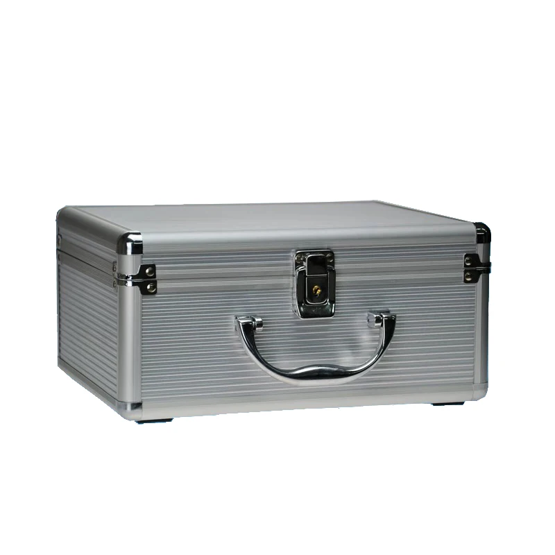 220*170*85mm Portable Aluminum Tool Box Instrument Case Medicine Equipment Part Toolcase Cosmetic Box   Packaging