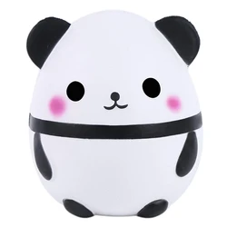 Di trasporto del nuovo Jumbo Kawaii Panda Squishy Lento Aumento Creativo Bambola Animale Morbido Giocattolo di Compressione Pane Profumo Alleviare Lo Stress Divertimento per il Capretto regalo di natale