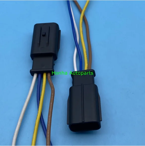 

4 pin male sensor connector electric harness connector 6189-7401 socket plastic housing wire harness with 15cm 20AWG wire