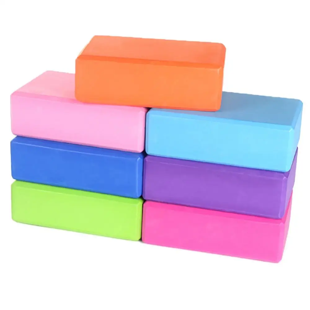 23cm*15cm Yoga Pilate Block EVA Foam Brick Body Stretching Fitness Exercise Pilates Gym Dancing Yoga Brick Cork academia йога