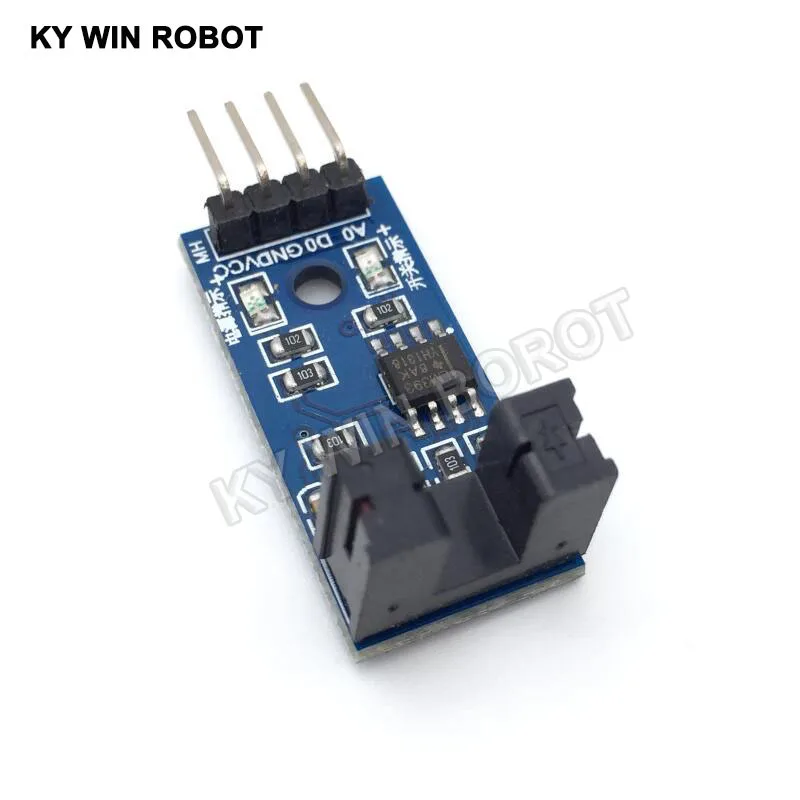 1PCS Slot Type IR Optocoupler Speed Sensor Module LM393 For Arduino Groove Coupler Sensor 3.3V-5V Connect Relay Buzzer Module