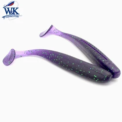 11.5 CM Freshwater Fishing Lures for Walleye Pike Zander Perch Bass with Strong Scent Weightless Rig at Live Action Soft Bait