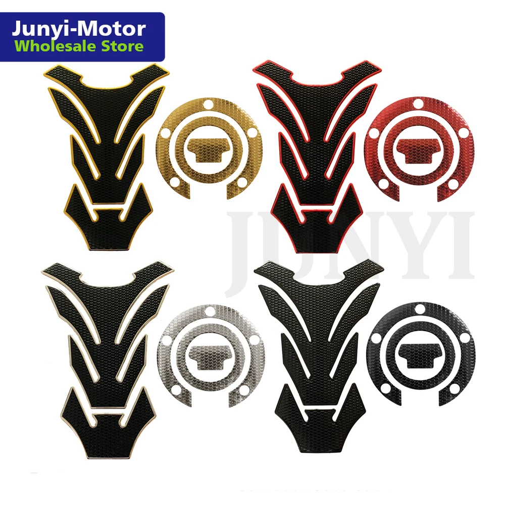 Fuel Tank Pad Gas Cap Cover Sticker Grip For Yamaha YZF-R1/R6 FZ1 FZ6 FZ6R FZ07 MT-07 FZ09 MT-09 FJ09 FJR1300 Motorcycle Decal