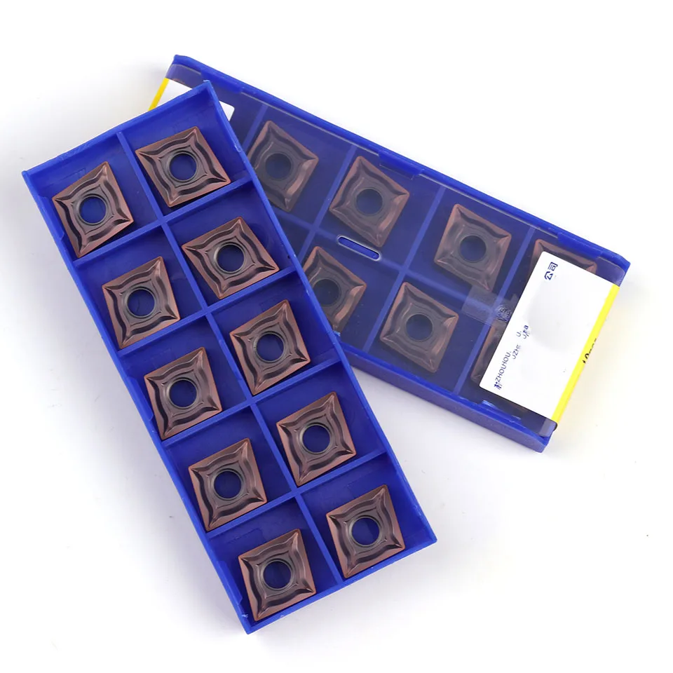 CNMG120404-EF CNMG120408-EF YBG205 10 Chiếc ZCC.CT Cao Chất Lượng CNC Bên Ngoài Carbide Lưỡi Dao YBG205 = M20-M40 Quá Trình Thép Không Gỉ