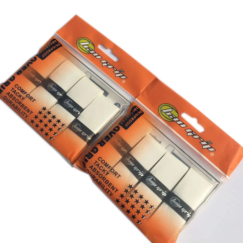 (1 pack=4 pcs) Haogrip Tennis Overgrips Super Stickness tacky tennis rackets grip viscous feel badminton overgrips