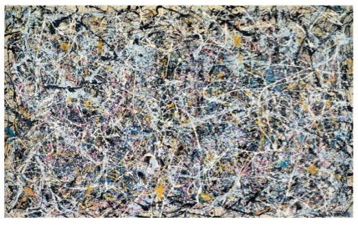 

100% handmade oil painting Reproduction on linen canvas, Jackson Pollock 's reproduction, 100% handmade,Museum Quality