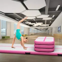 Gym Mat Inflatable Gymnastics Tumble Track Air Block Air Board Airtrack