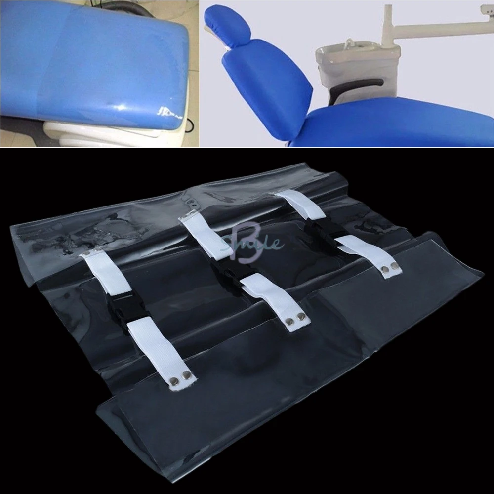 1pcs high quality Dental Chair Mat Clear Foot Cushion Dental Seat Unit Dustproof Cover Protector Elastic Bands Clinic ues tool