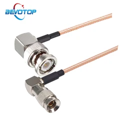 1PCS BNC Male Right Angle to DIN 1.0/2.3 CC4 Male Plug RG179 Pigtail 75 Ohm HD SDI Cable for Blackmagic HyperDeck Shuttle