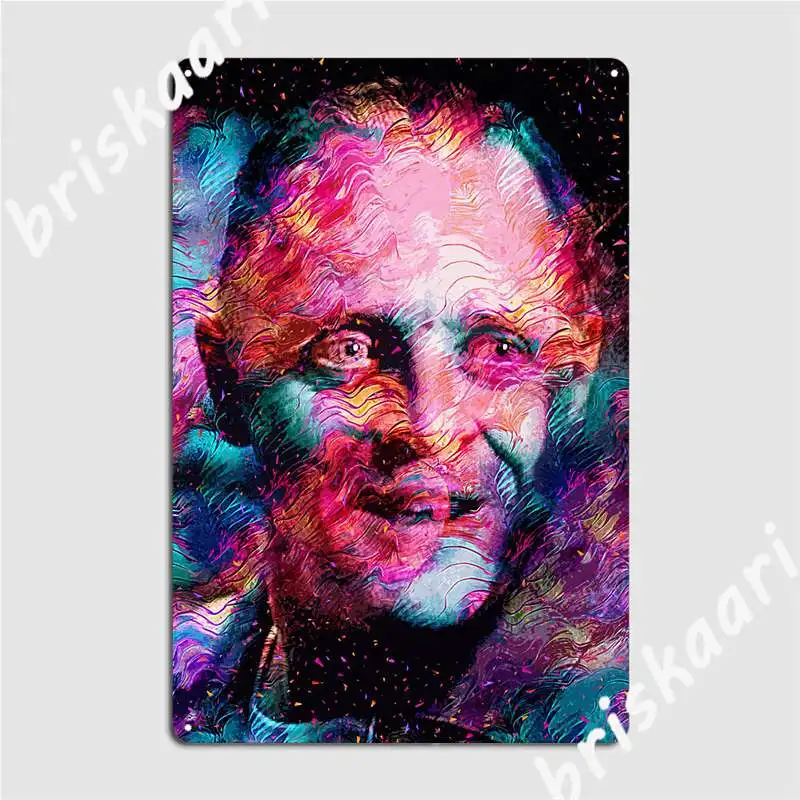 Hannibal Lecter Poster Metal Plaque Pub Kitchen Garage Decoration Customize Tin Sign Poster