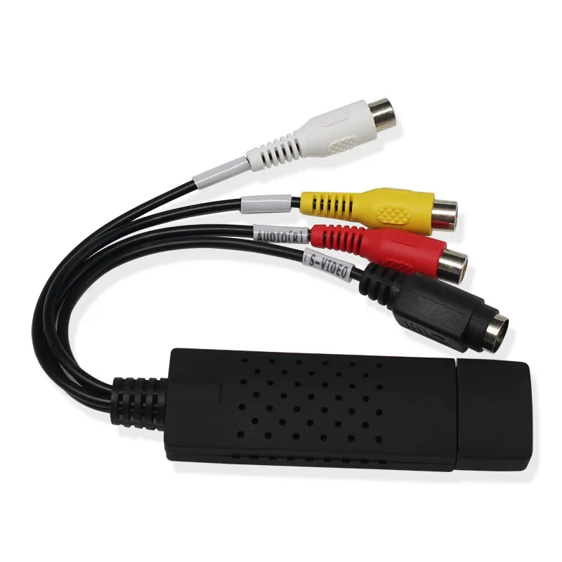 Easy cap USB 2.0 łatwa czapka wideo VHS TV DVD DVR przechwytywanie wideo Adapter łatwiejsza karta Cap Audio AV karta przechwytywania wideo