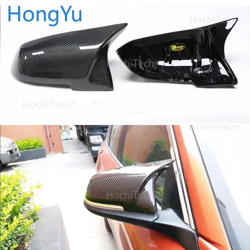 

For BMW i3 i3S series 2014 2015 2016 2017 2018 Replacement Carbon Fiber M3 M4 Look Rear View Mirror Cover Caps