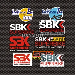 Warning Graphics Motor Auto Stickers for SBK Type FIM WORLD Racing Car Styling Vinyl Decals