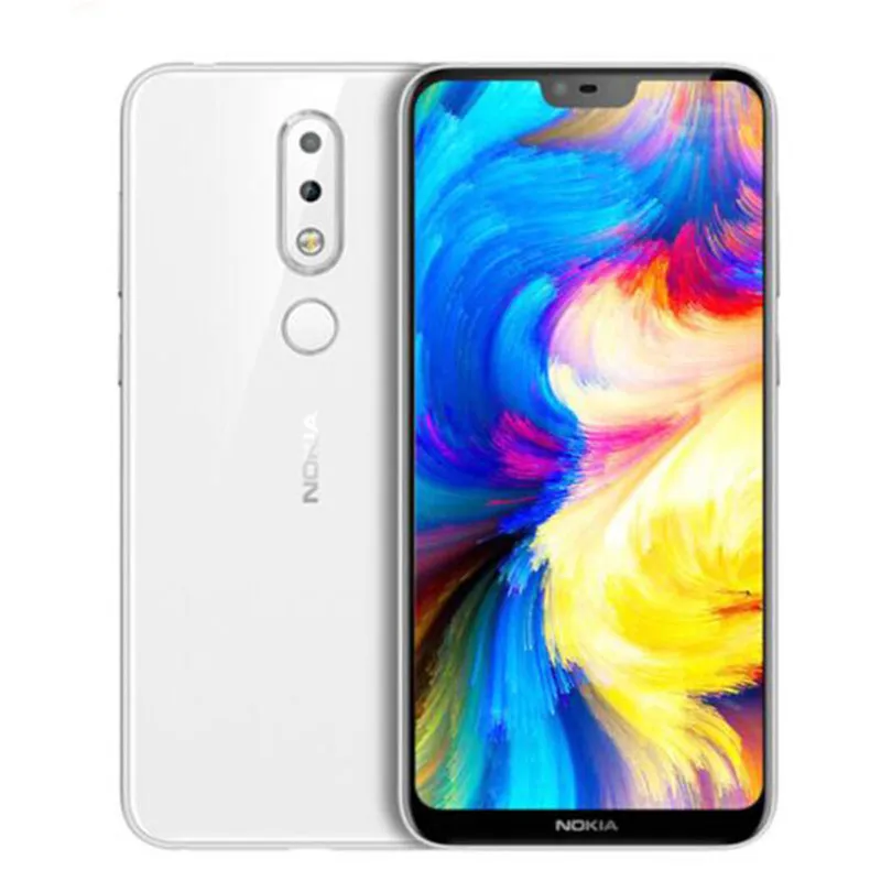 Nokia X6 Android Mobile Phone 5.8 inch 18:9 FHD+ Snapdragon 636 Octa Core 3060mAh 16.0MP+5.0MP Camera Fingerprint ID Smartphone