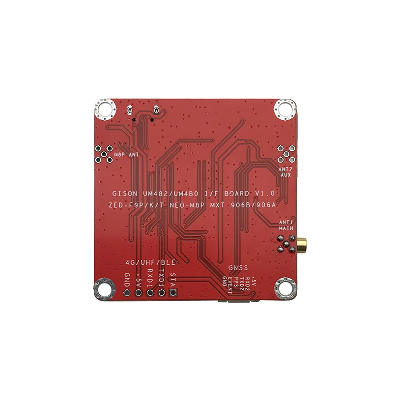 RTK Board Receiver with Unicorecomm UM4B0 Cm level GNSS module GPS L1 L2 L5 GLONASS L1/L2 Galileo QZSS Suit for ZED-F9P