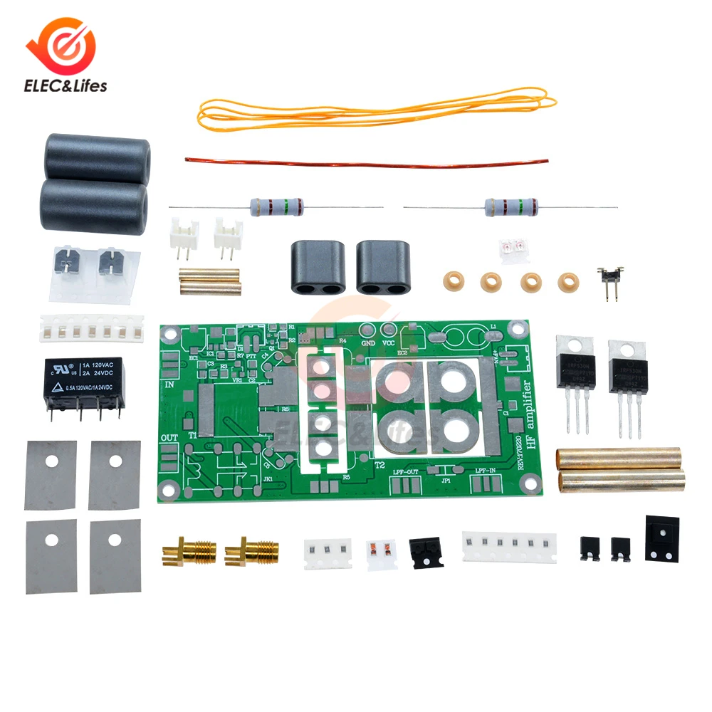 45W 70W SSB linear HF Power Amplifier Board DIY Kit For YAESU FT-817 KX3 Radio Transceiver Sound Speaker Modulo Amplificador