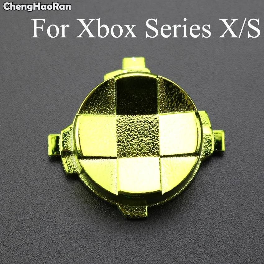 ChengHaoRan สำหรับ Xbox Series X/S Controller อุปกรณ์เสริมแม่พิมพ์ทำขนมทิศทางปุ่มอลูมิเนียม D-Pad ปุ่มเปลี่ยน