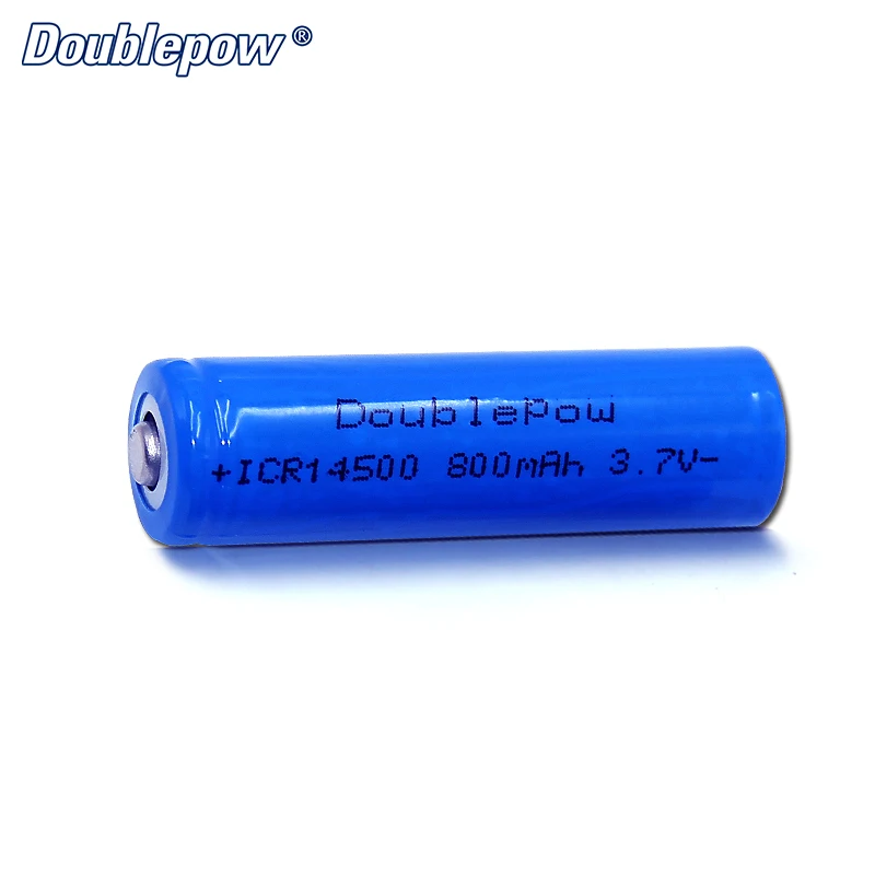 14500 800mah 3.7V akumulator litowo-jonowy do latarki LED, dostawa gratis