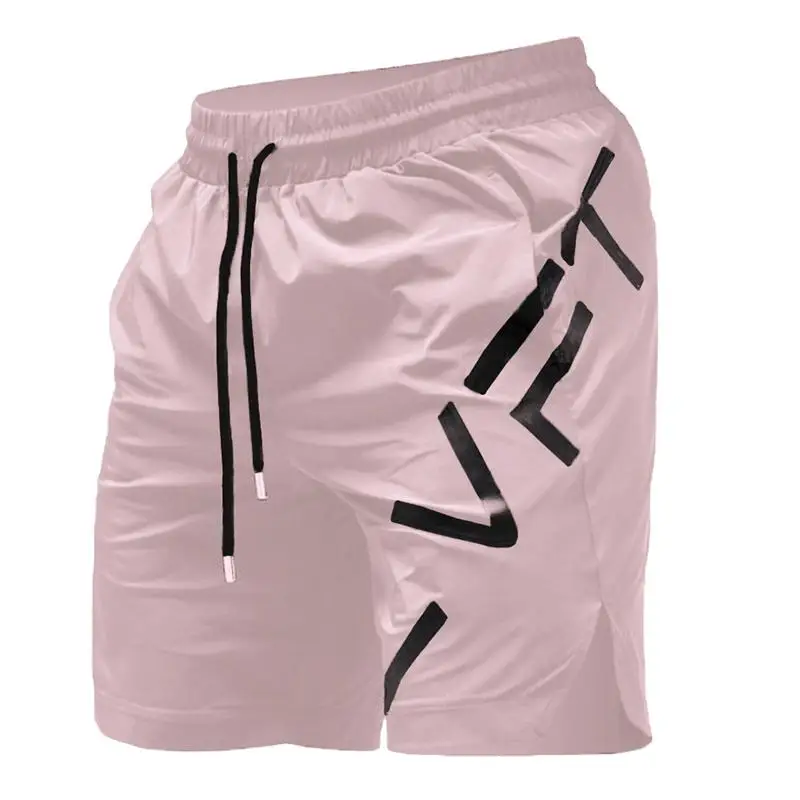 Pantalones cortos deportivos informales para hombre, Shorts de secado rápido, con cintura elástica, para correr, de uso diario, para verano