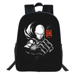 Mochila De One Punch Man Anime Saitama Genos para niños, mochilas escolares para adolescentes, niños y niñas, bolsa de libro de ONE PUNCH-MAN