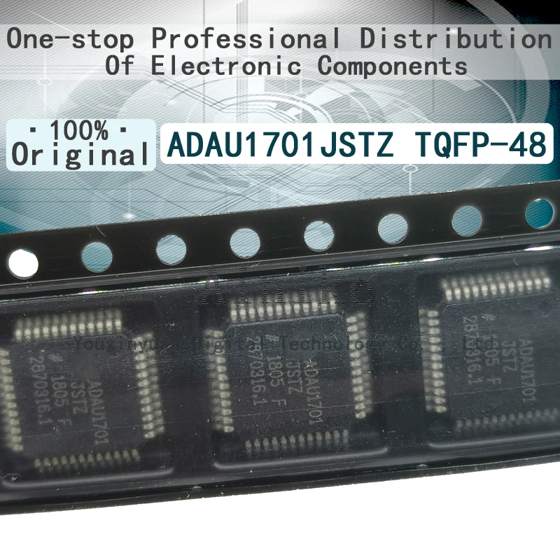 

10/Pcs New Original ADAU1701JSTZ TQPF-48 ADAU1701 Digital signal processing chip IC Audio processor