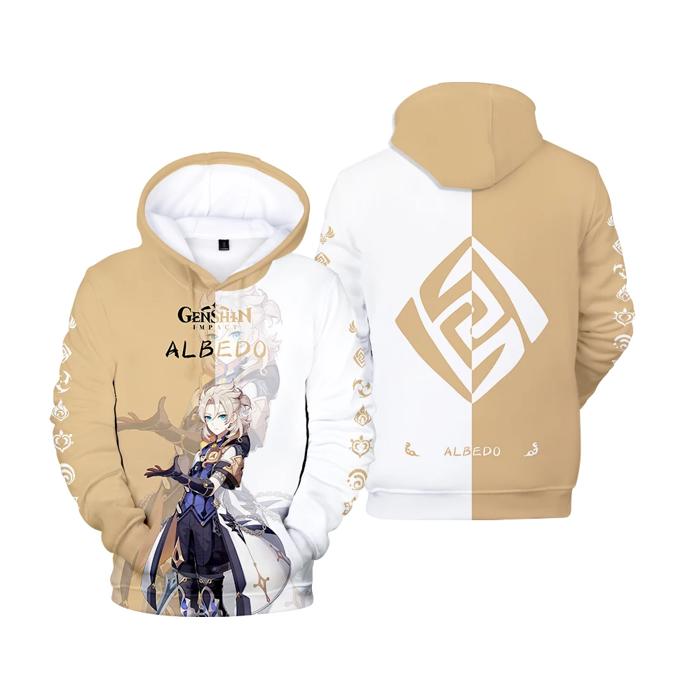 Hot Slae Boys Girls Hooded 3D Genshin Impact Hoodies Men Women Sweatshirts Fashion Printed ZHONGLI Kids Game Hip Hop Pullovers