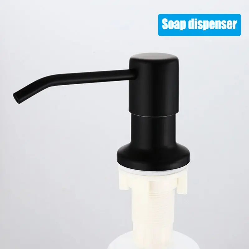 1Set 300Ml Zeepdispenser Rvs Aanrecht Zeepdispenser Kit Dropshipping
