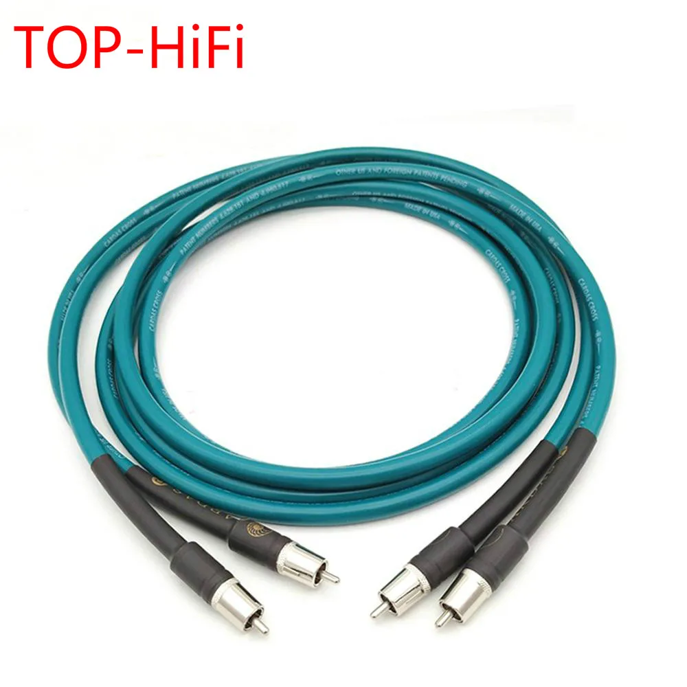 

TOP-HiFi Cardas Rhodium Plated RCA Interconnect Cable RCA Socket Cardas Cross Audio Amplifier CD DVD Player Speaker Cable