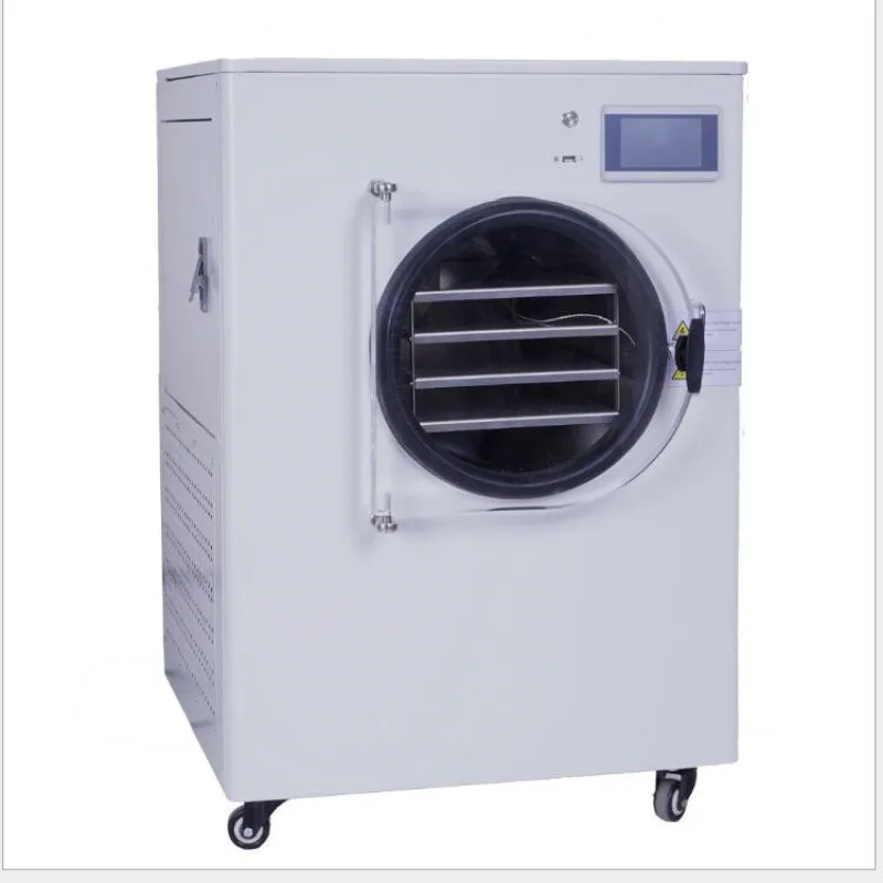 Small Household Vacuum Freeze Dryer Machine Freeze Dehydrated Strawberry Fruit and Vegetable Freeze Dehydrator