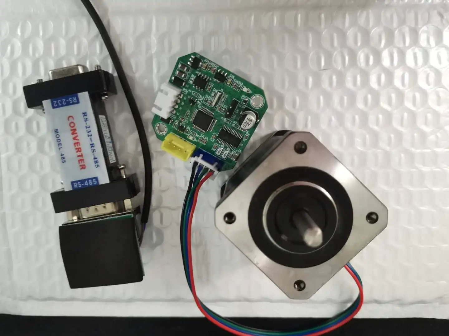 Placa de controle do motor de passo tmc2225 (comunicação 485), ultra silenciosa e de baixa velocidade, operação suave