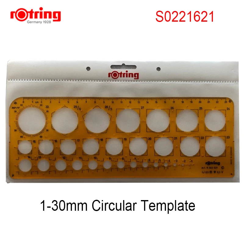 Инструмент для рисования rotring equiangle Ellipse/1-30 мм