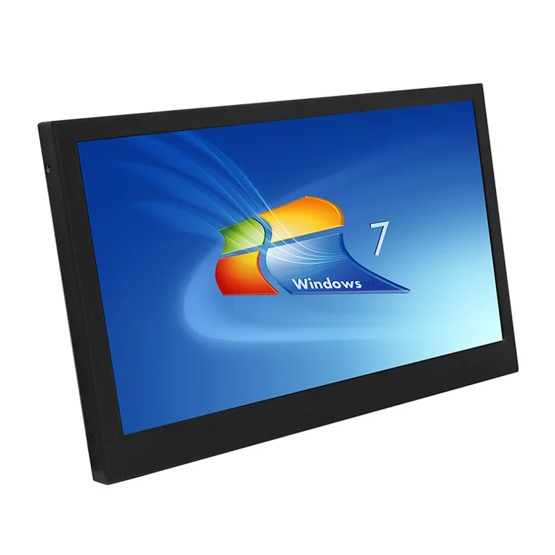 

New Product 10.1 Inch 16:9 1280*800 Metal Shell Industrial Lcd Monitor With AV BNC VGA HDMI USB Speakers