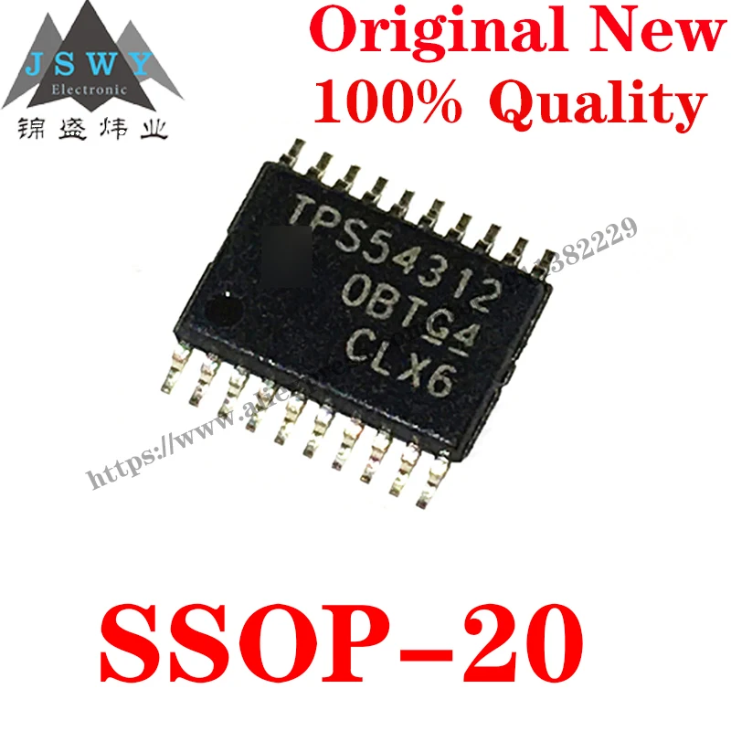 10~100 PCS TPS54312PWPR SSOP-20 Semiconductor Power Management IC Switching Regulator IC Chip for module arduino Free Shipping