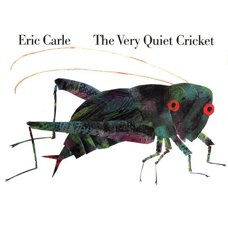 The Very Quiet Cricket By Eric Carle Educational English Picture Book Learning Card Story Book For Baby Kids Children Gifts