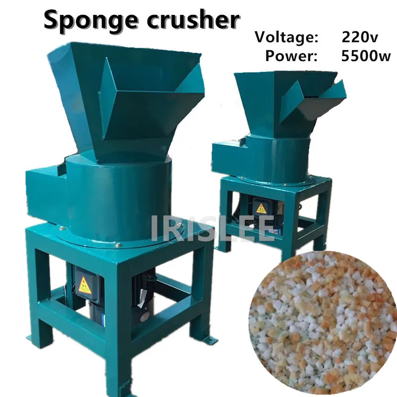 2020 new foam foam crusher, sponge crusher, sofa edge scrap crusher, latex cotton twister, chopper, plastic film crusher