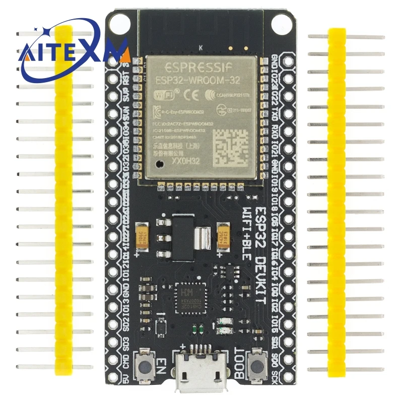 MH-ET لايف ESP32 مجلس التنمية WiFi + بلوتوث منخفضة للغاية استهلاك الطاقة ثنائي النواة ESP-32 ESP-32S مماثلة ESP8266 CH9102X