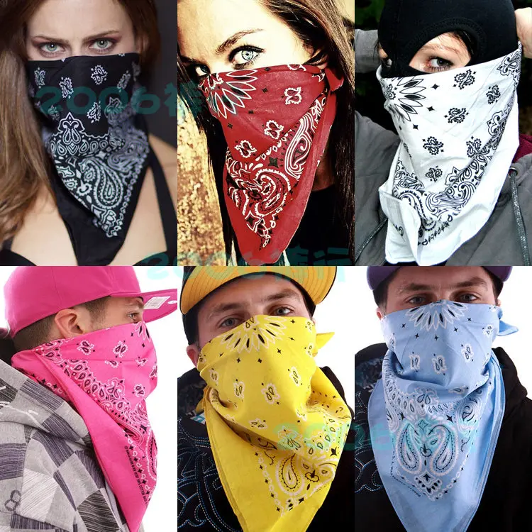 High Quality Leopard Fashion Hip Hop Cotton Bandana Square Scarf Headband Paisley Gifts Zebra pattern For Women/Men/Boys/Girls