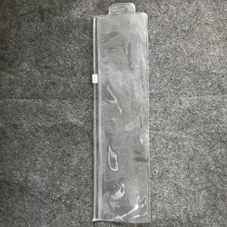 Plastic Watch Band Packing Bag Clear Frosted Jewelry Cosmetic Makeup Tool Packaging Pouches Zipper 7x27cm