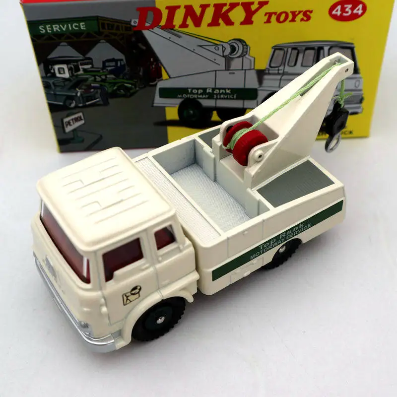 Atlas Dinky toys 434 Bedford TK Crash Truck With Fully Operating Winch Diecast Models Limited Edition Collection Auto car