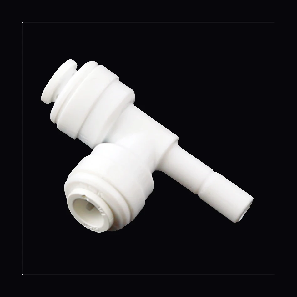 Filtro de água e haste de encaixe de osmose reversa tee 4sst4 6sst6