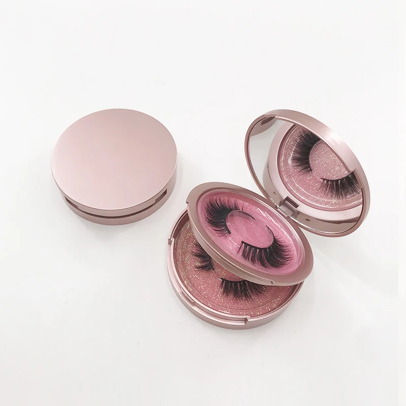 

2 layers mirror eyelash box dramatic lashes package two high volume mascara boxes custom private logo