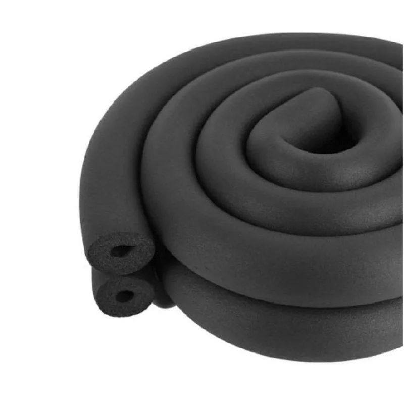 Sponge Rubber Pipe black Insulation Pipe waterproof Pipeline Holder Thermal Tubular Protective sleeve Air conditioning fitting