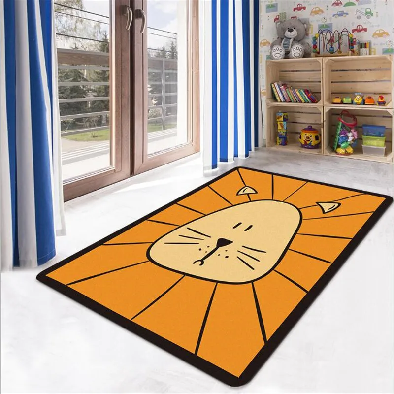 Pig/Rabbit Carpet 3D Printed Carpet Square Anti-Skid Area Floor Mat Rug Non-slip Mat Dining Room Living Soft Carpet 04