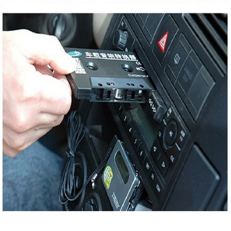 High Quality Car Cassette Universal Car Audio Cassette Tape Adapter for iPod MP3 CD DVD Player