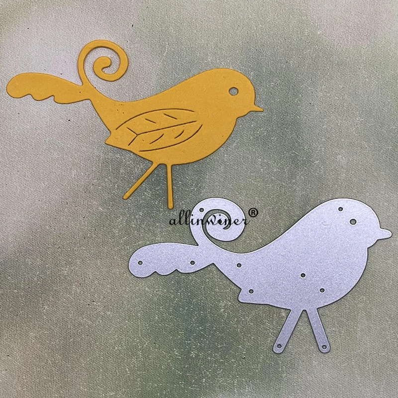 

Металлические трафареты с капюшоном для украшения птиц, трафареты для высечки «сделай сам», для скрапбукинга, альбома, бумаги, карточек, тиснения