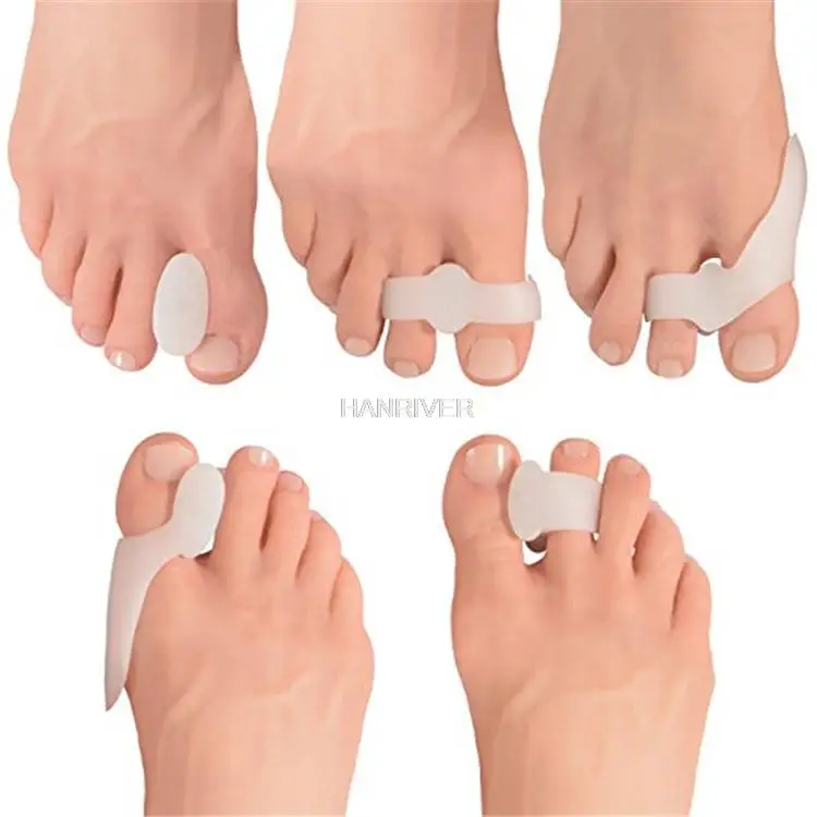 10 pieces to hallux valgus orthodontic kit overlapping toe separator thumb care set thumb orthotics