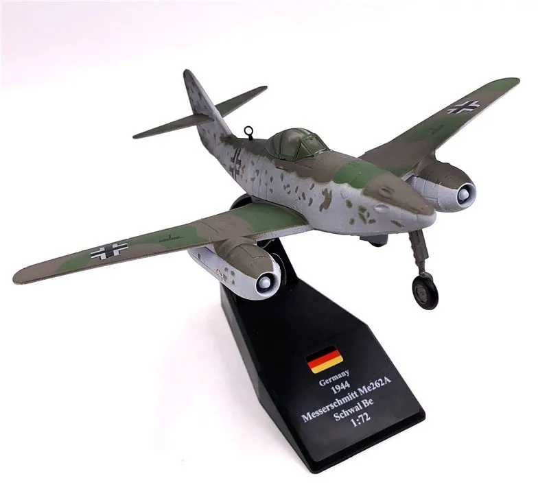 WLTK German Luftwaffe Messerschmitt Me 262 Schwalbe Fighter 1/72 Diecast Model