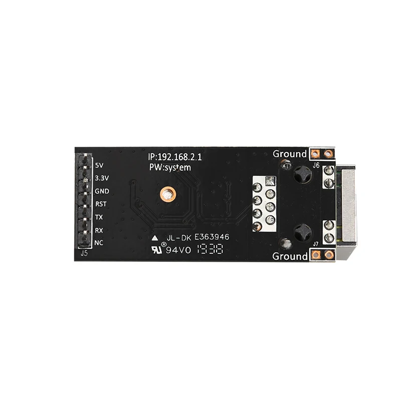 RS232 Serial to Ethernet Module TTL level 3.3V TCP UDP Network module to TTL Network port RS232 Serial converter