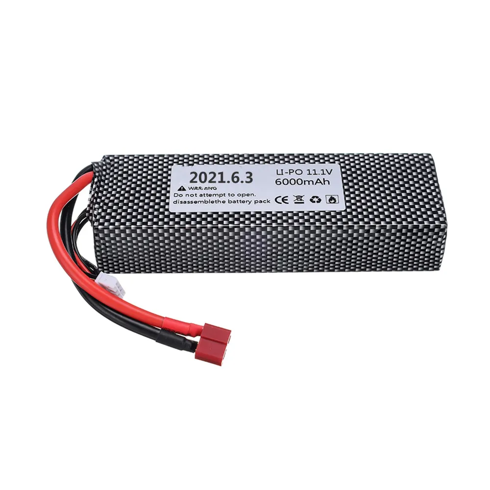 7.4v 11.1v 14.8v 1500/2200/2800/4200/5200/6000mAh For RC Helicopter Toys Car Boats Drone Parts 2s 3s 4s Rechargeable Battery